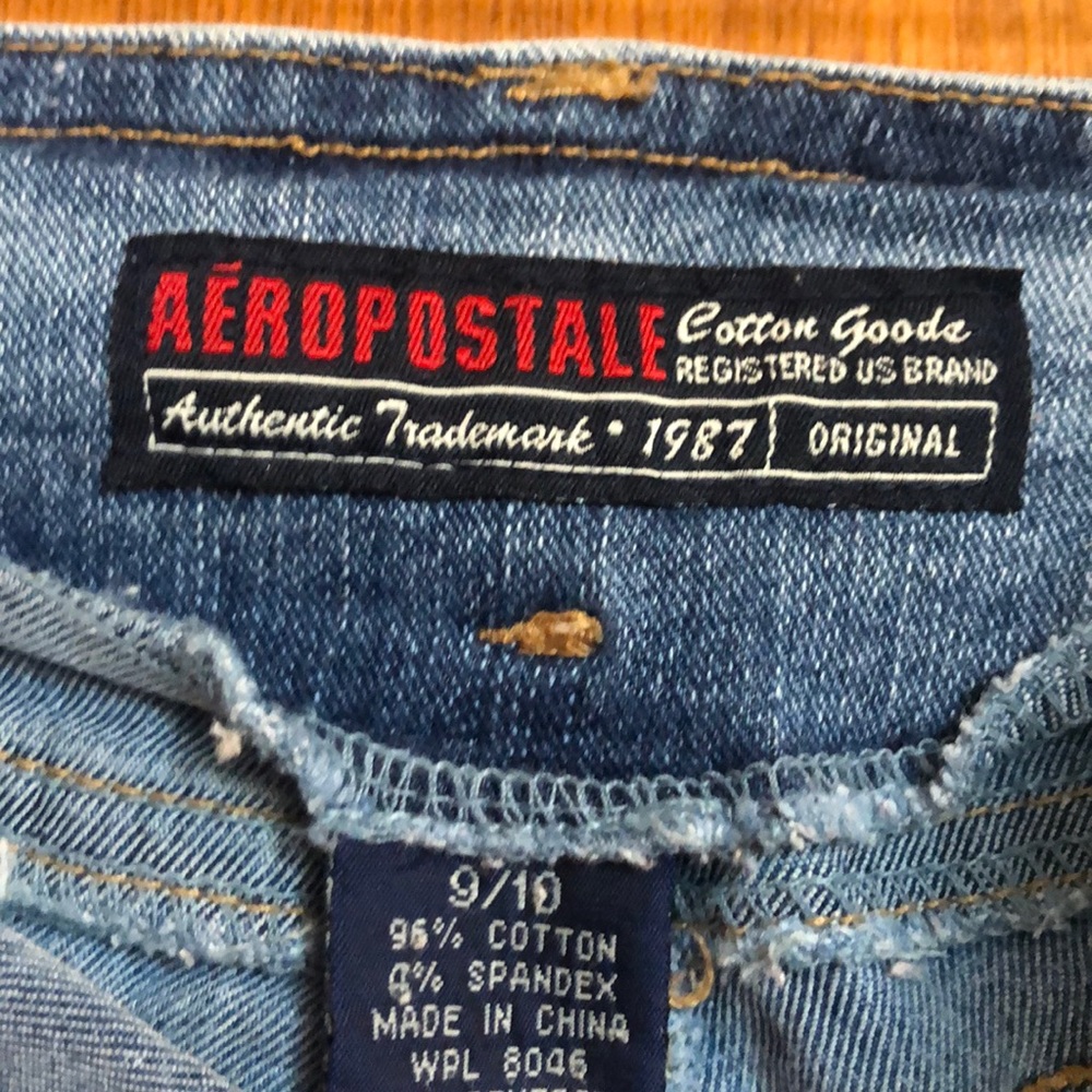 Aeropostale Denim Shorts! Size 9/10! 🥰 - Picture 4 of 6